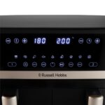 Hobbs Dual Air Fryer 9L Rapid Airfryer [Dual Basket/Zone, Low-Noise, 9 Programs] satisfry (Dishwasher safe drawers, Max 200℃, Oil Free Cooking, Roast, Bake, Grill, Keep… - Image 5