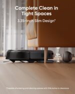 Omni C20, Robot Vacuum Cleaner with Mop, All-in-One Station,7,000 Pa Powerful Suction, Ultra-Slim, Auto Emptying, Washing and Drying for Hands-Free Cleaning, Mop Lifting… - Image 4