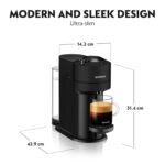 Vertuo Next ENV120.BM, Capsule Coffee Machine, Single-Serve Pod Coffee Machine, 5 Cup Sizes, Centrifusion Technology, Welcome Set Included, Matt Black - Image 6