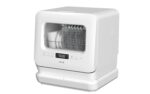HYE Table Top Dishwasher – Countertop Dishwasher Mini With 3 Place Settings, Non-Plumbed, Compact Tabletop Design (Width 45.5cm), 6 Programs, Quiet Operation (58dB), White -… - Image 3