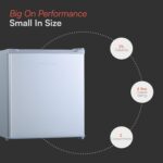 Small Table Top Mini Freezer in Silver 32 Litre - Image 3