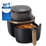 Airfryer 3000 Series 7.2L, Cooking Window, 16-in-1 Airfryer, RapidAir Plus Technology, Fat Removal, HomeID Recipe App, Easy to Clean (NA342/09) - Image 3