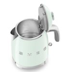 KLF05PGUK 0.8L Mini Kettle, Retro 50’s Style, Anti-Slip Base, Auto Shut Off, 1400W, Pastel Green - Image 8