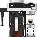 Ninja Prestige 2-in-1 Filter Coffee and Pod Capsule Machine with Built-in Milk Frother, Make Lattes, Iced Coffee and Flat Whites, Black CFN802UK