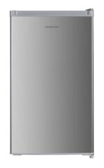 UCIB80 Undercounter Freestanding Fridge 80 Litre Capacity, Features an Adjustable Temperature Control and Legs, Reversible Door and Ice Box – in Silver