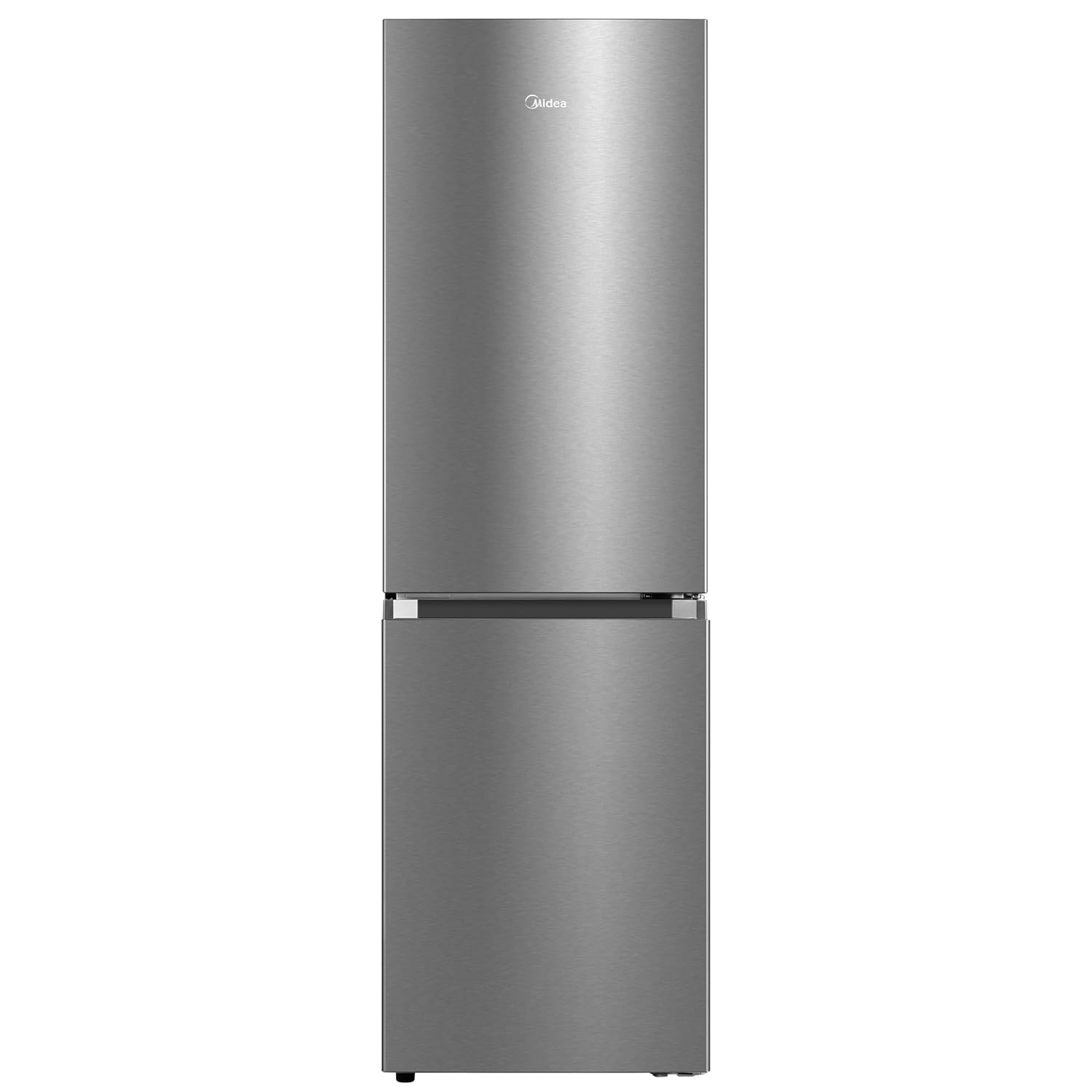61c53Tiil6L._SL1500_.jpg Midea MDRB379FGD02 273L 60/40 Freestanding Fridge Freezer, 173L Fridge, 100L Freezer, Frost Free, Fast Cool & Fast Freeze Mode, 54.7W x 63.2D x 180H cm, Stainless Steel - Image 1