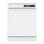 Freestanding Dishwasher With 14 Place Settings, 60cm, Full Size Design, White, ECO Program, Quick Wash, Quiet (49 dB) – DW0114PW25