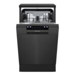 HS523E15BUK Slimline 10 Places Free Standing Dishwasher Black with 30 Minutes Quick Wash [Energy Class E] - Image 9