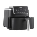 Air Fryer PRO 4.7L, Single Drawer, 4-in-1, Air Fry, Roast, Reheat, Dehydrate, Cooks 1-2 Portions, Digital, Cook From Frozen, Non-Stick Drawer & Crisper Basket, 2000W,…