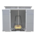 Panana Outdoor Garden Storage Shed, Grey, 6 x 4 ft；4.66 x 4ft ；5 x 2.6ft (6X4-B), NORTH27 - Image 7