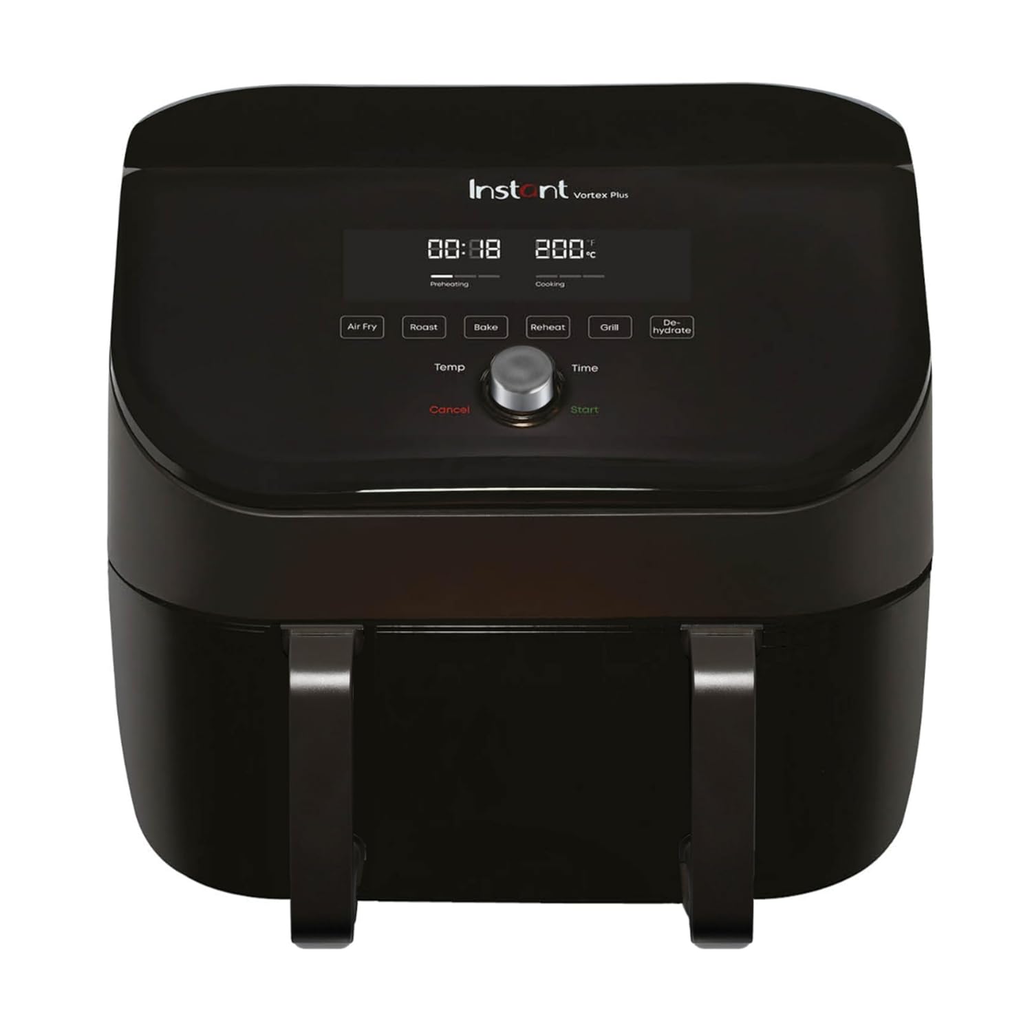 61eCT6hRXfL._SL1500_.jpg Pot – Versazone Dual Black Air Fryer – Large 8.5L, Family Size – Single Double Basket with Divider – 8 in 1 – Food Dehydrate, Grill, Bake, Roast, Reheat, Non-Stick, Easy… - Image 1