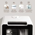 Table Top Dishwasher, New Upgraded Model Countertop Dishwasher 8 Wash Programs with Child Lock & Delayed Start Function, 5L Water Tank – No Hookup Needed - Image 3