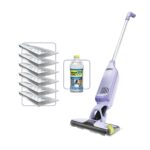 VacMop 2-in-1 Cordless Hard Floor Vacuum Spray Mop, 6x Disposable Pad Refills, 355ml Multi-Surface Floor Cleaner, Lightweight 1.5kg, Maintenance-Free Disposable Pads,… - Image 8