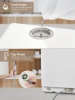 Table Top Dishwasher, Mini Countertop Dishwasher W/ 6 Programs, Delayed Start Function and Air Drying Function, and 5L Built-in Water Tank, No Installation Needed - Image 7