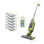 VacMop 2-in-1 Cordless Hard Floor Vacuum Spray Mop, 6x Disposable Pad Refills, 355ml Multi-Surface Floor Cleaner, Lightweight 1.5kg, Maintenance-Free Disposable Pads,… - Image 2