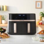 Hobbs Dual Air Fryer 9L Rapid Airfryer [Dual Basket/Zone, Low-Noise, 9 Programs] satisfry (Dishwasher safe drawers, Max 200℃, Oil Free Cooking, Roast, Bake, Grill, Keep… - Image 6