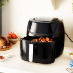 Hobbs XXL Family Rapid Digital Air Fryer 8L [Compact Housing |7 Cooking Functions |10 Programmes] Energy Saving, Max 220°C, Use without oil, Grill, Bake, Roast, Reheat,… - Image 8