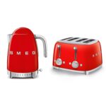 EEJB129 Jug Kettle with Acoustic Alarm, 3KW, 1.7L & Smeg 4 Slice Toaster, Extra Wide Slots, Pastel Green KLF04PGUK/TSF03PGUK - Image 9