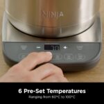 Perfect Temperature Kettle, 1.7L, with Temperature Control, LED Display, Easy to Use Kettle with Rapid Boil and Temperature Hold, Stainless Steel KT201UK - Image 4