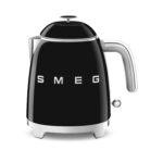 50’s Style Retro Range Breakfast Set, 0.8L 1400W Mini Kettle and Multi-Functional Control 4-Slice 2000W Toaster, Black, KLF05BLUK/ TSF03BLUK - Image 2