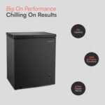 CCFZ99BK Freestanding Chest Freezer in Black 99 Litre - Image 3