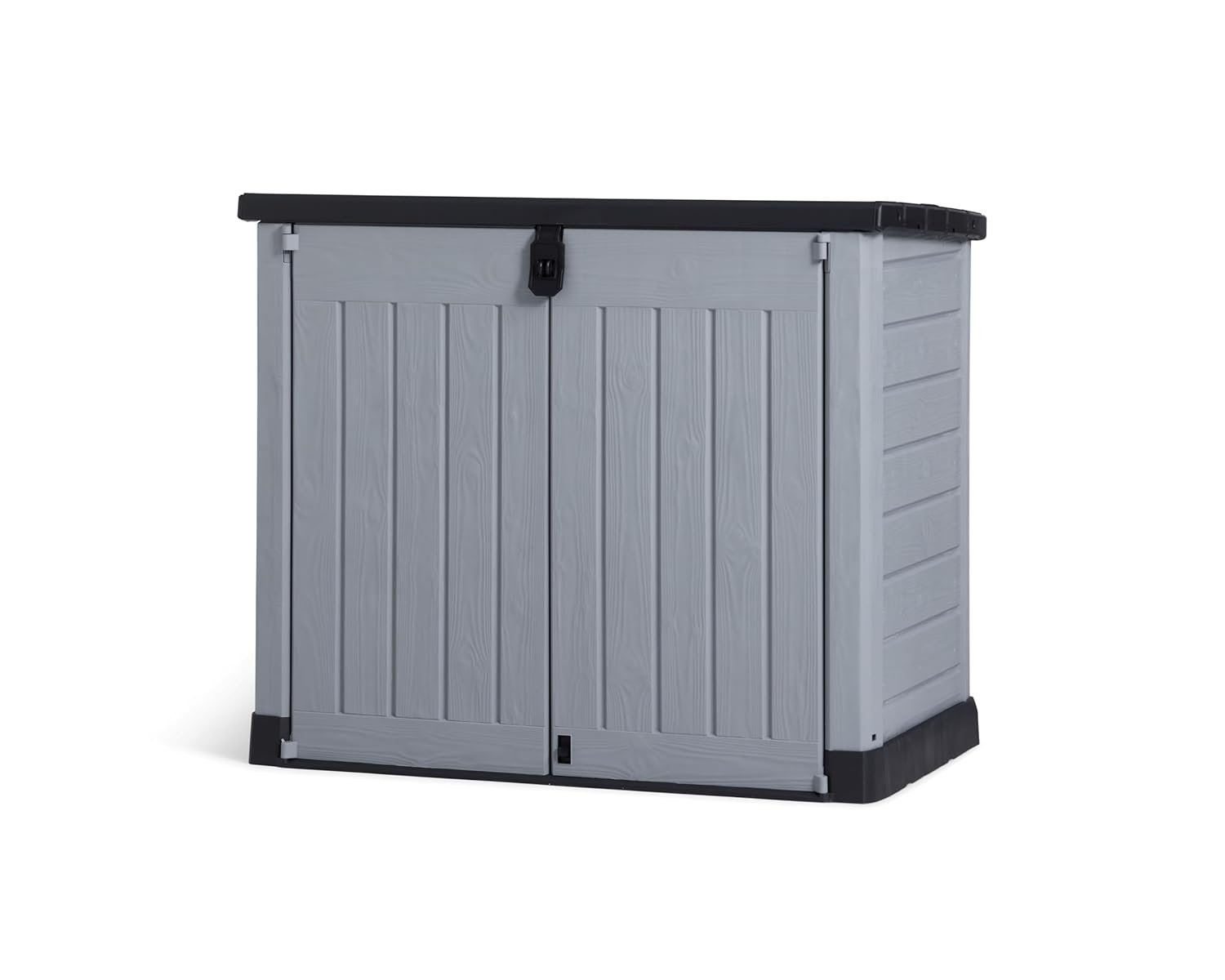 61sRlOEVawL._SL1500_.jpg Store It Out Pro Outdoor Garden Furniture Storage Shed Grey| Fade Free | All Weather Resistant | Safe and Secure | Zero Maintenance | 5 year Warranty - Image 1