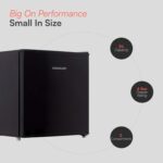 Small Table Top Mini Freezer in Black  31 Litre Capacity - Image 3
