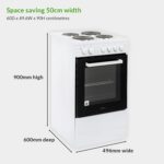 WE50SSW 62L Freestanding Electric Cooker - Image 8