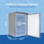 355X Freestanding Under Counter Freezer with 4 Large - Image 3