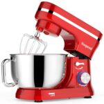 Vospeed Stand Mixer,5 Quarts 8-Speed 1000W Tilt-Head Food Mixer - Image 8