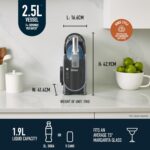 SLUSHi Frozen Drinks Maker, Create Slush, Frozen Cocktails, Frappé, Milkshakes & Frozen Juice, No Ice or Preperation Needed, WhisperChill Technology, 1.9l Capacity, Blue &… - Image 9