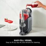 SLUSHi Frozen Drinks Maker, Create Slush, Frozen Cocktails, Frappé, Milkshakes & Frozen Juice, No Ice or Preperation Needed, WhisperChill Technology, 1.9l Capacity, Blue &… - Image 4