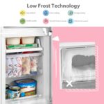 RCB169WH2(E) 70/30 Freestanding Fridge Freezer, 150 cm Height, 174 L Capacity with 59L 4-Star Freezer, Low Frost, Adjustable Thermostat, LED Light, Low Noise, White - Image 3