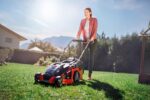 Cordless Lawnmower with Battery (x2) and Charger (x2) 36V Power X-Change, 43cm Cutting Width, 63L Grass Box, 6 Cutting Heights, Mulching GE-CM 43 Li M - Image 4