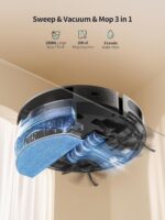 Robot Vacuum Cleaner with Mop, 8000Pa Ultra Strong Suction, G20 PRO Robotic Vacuums with Auto Carpet Boost, Alexa/WiFi/APP, Super Thin Robot Hoover, Ideal for Pet Hair… - Image 5