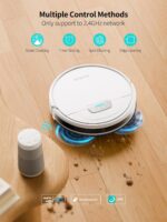 Robot Vacuum Cleaner with Mop, G20 Robotic Vacuums with Mapping, 7000Pa Strong Suction, Carpet Booster, Wi-Fi/APP/Alexa/Remote, Ideal for Pet Hair, Hard Floor and… - Image 4