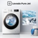 WDQA8014EVJM 60cm Freestanding 8 KG Front Load Washer Dryer – 1400 RPM – Pure Steam – PureJet – Pause and Add – Inverter Motor – White - Image 5