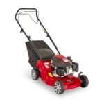 SP41 Petrol Lawnmower, Self-Propelled, 39cm cutting width, 123cc ST120 Autochoke petrol engine, Up to 250m², Includes 40L Grass Collector