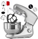 Andrew James Stand Mixer for Baking Food Mixer, 1300W Max, Large 5.5 Litre Bowl 6 Speed Pulse Mode, Kitchen Electric Mixer with Bowl, Flexi-Beater Dough Hook Balloon Whisk… - Image 9
