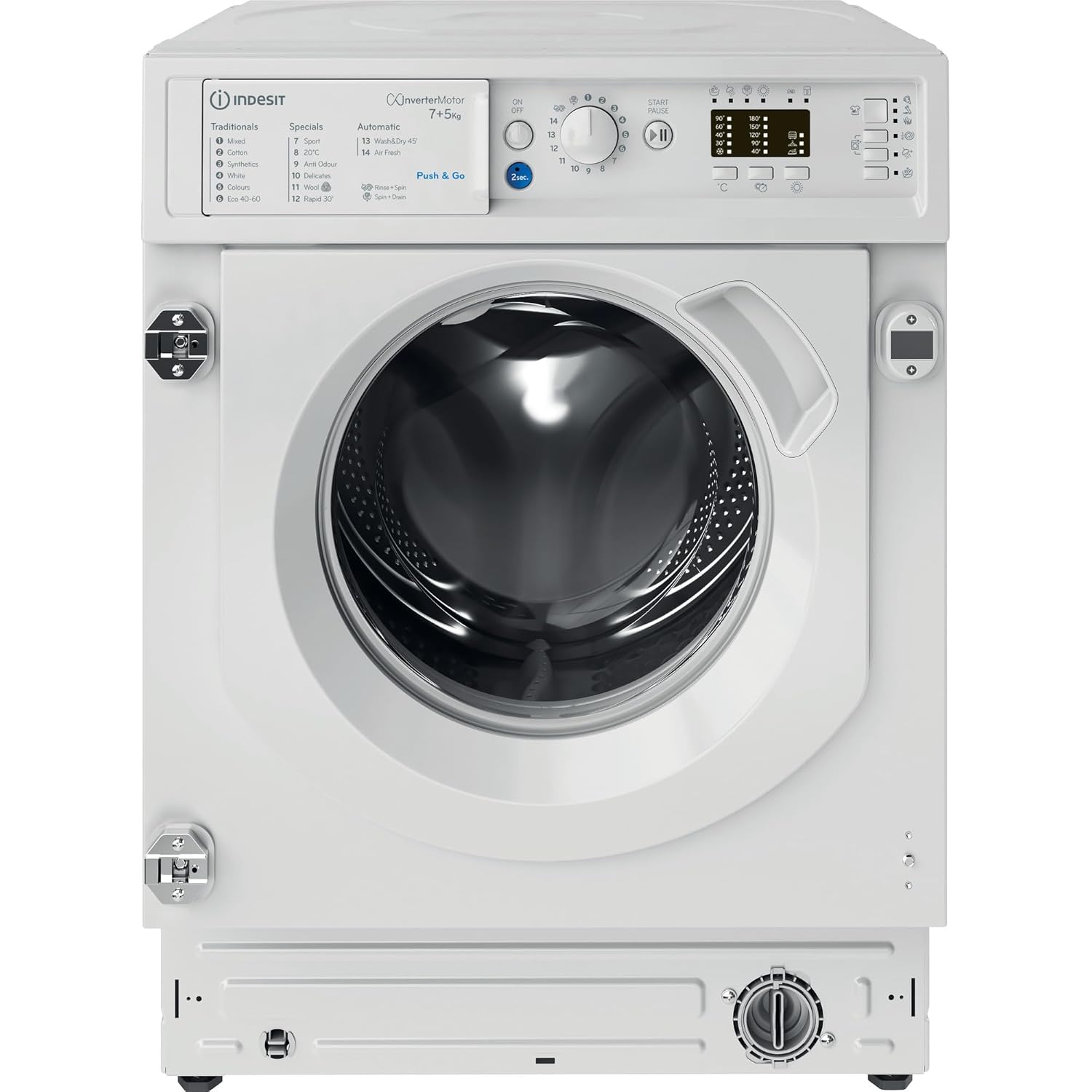 719bUVZ1uDL._SL1500_.jpg BI WDIL 75148 UK Integrated Washer Dryer – White - Image 1