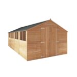 WALTONS 8 x 6 Overlap Storage Shed | Reverse Apex Roof | 7mm Overlap Cladding - Image 10