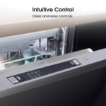 HV523E15UK 10 Places Slimline Fully Integrated Dishwasher White with 30 Minutes Quick Wash [Energy Class E] - Image 6