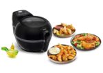 Actifry Extra Black FZ7228 Healthy Air Fryer, 1.2 kg Capacity for up to 6 People, Low Oil, Odourless, 300 Recipes