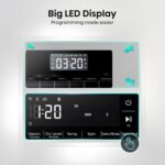 3S Series WD3S1043BB3 Wifi Connected 10.5Kg and 6Kg Washer Dryer with 1400 rpm – Black – A-D Rated - Image 5