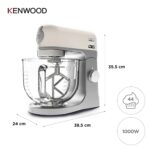 KMX754CR KMIX 1000Watts Stand Mixer 6-Speeds Cream - Image 5