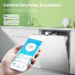 KWH-BD1215P-W Fully Integrated Dishwasher with 12 Place Settings, Cloud Wash, Extra Drying, Built-in Dishwasher with Delay Start, Quick Wash – White - Image 3