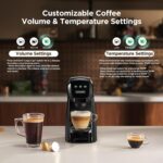 Warriors1 5 in 1 Pod Coffee Machines for Nespresso Original, Dolce Gusto - Image 6