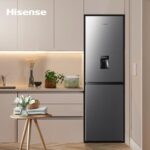 RB327N4WCE 55cm Freestanding 50/50 Fridge Freezer – 256 litre capacity – Total No Frost – Non-plumbed Water Dispenser – Silver – E Rated, H182.4 x W55 x D55.6 (cm) - Image 9