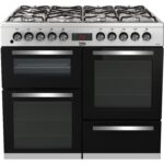 KDVF100X Freestanding A/A Rated Dual Fuel Range Cooker -Stainless Steel