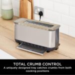 3-in-1 Toaster, Grill and Panini Press with Flip Design, 7 Cooking Functions, 7 Toast Shades, Includes Panini Press, Bake Tray and Crumb Tray, Stone Gold ST202UKSTGD - Image 8